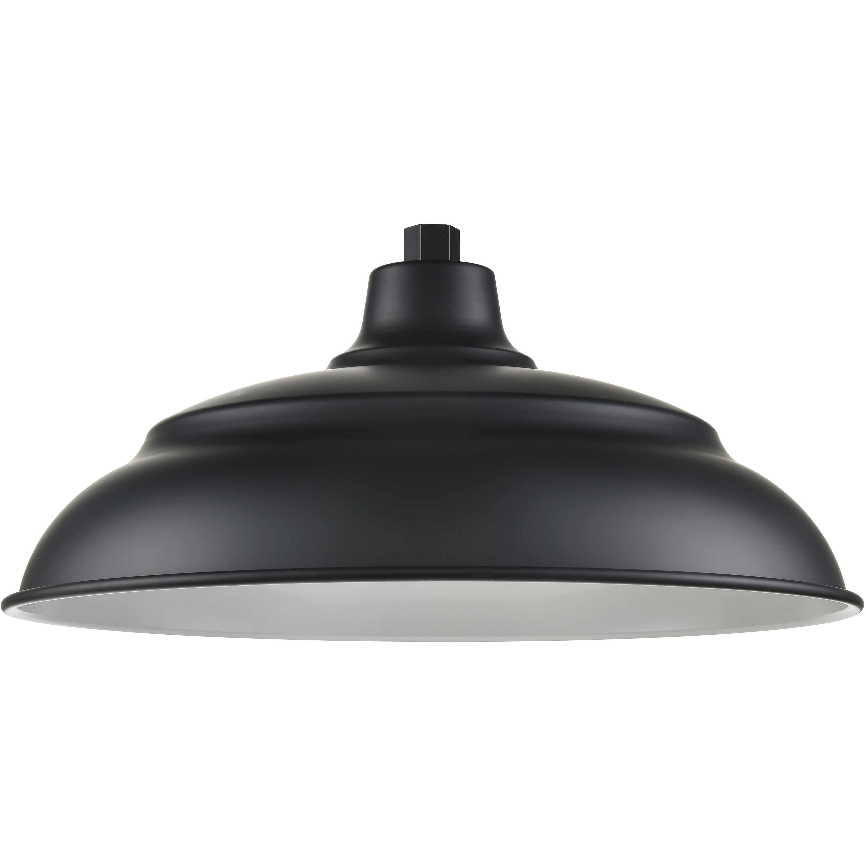 R Series Satin Black 20 inch Aluminum Warehouse Shade